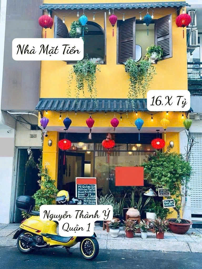 BÁN NHÀ MẶT TIỀN NGUYỄN THÀNH Ý, PHƯỜNG ĐA KAO, QUẬN 1 – VỊ TRÍ TRUNG TÂM HIẾM CÓ.
